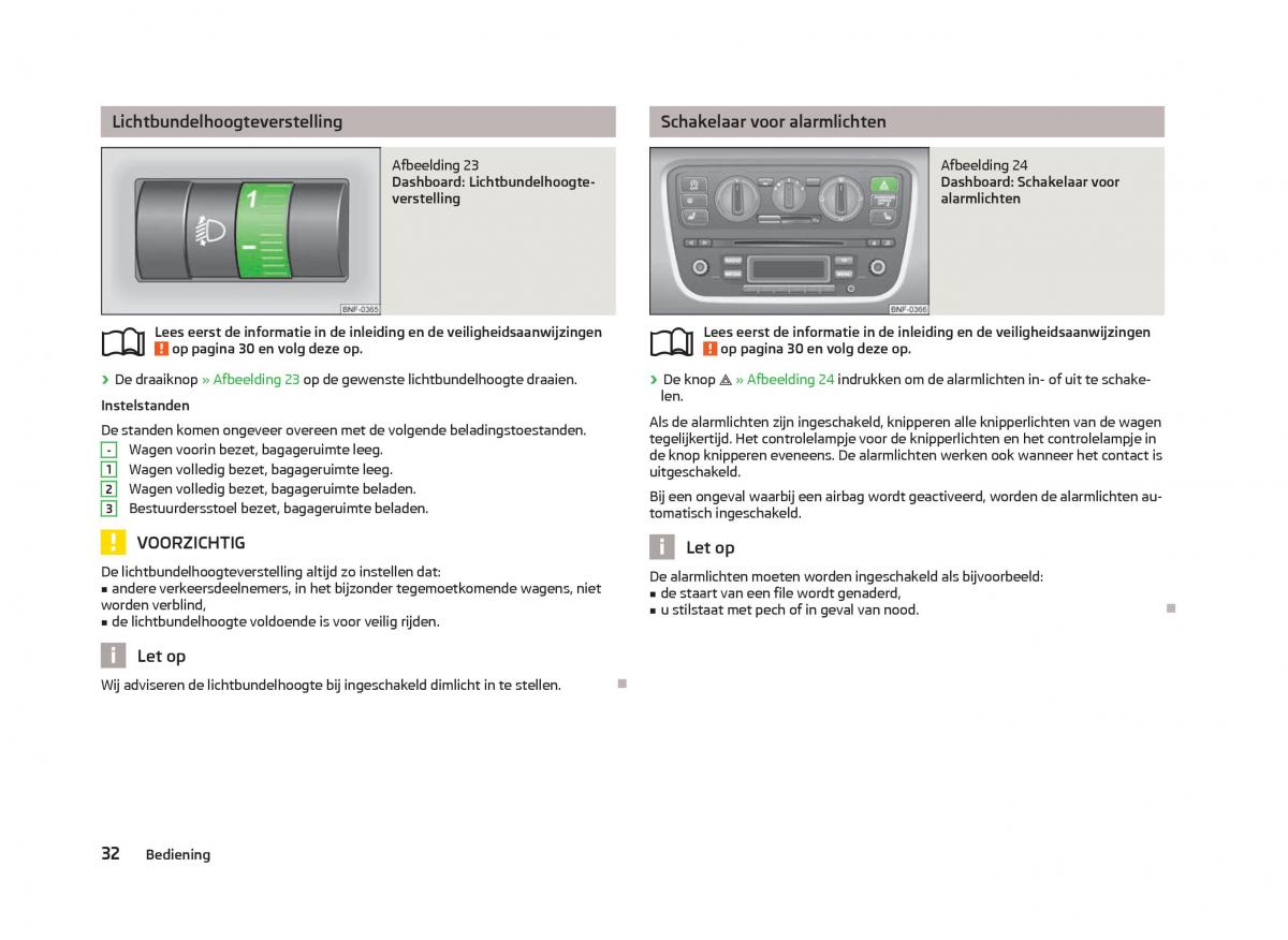 Skoda Citigo handleiding / page 34