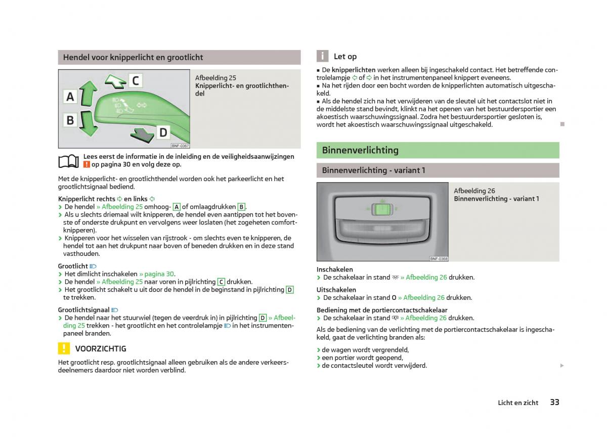 Skoda Citigo handleiding / page 35