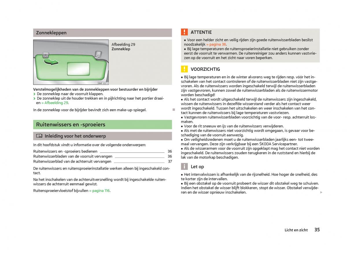 Skoda Citigo handleiding / page 37