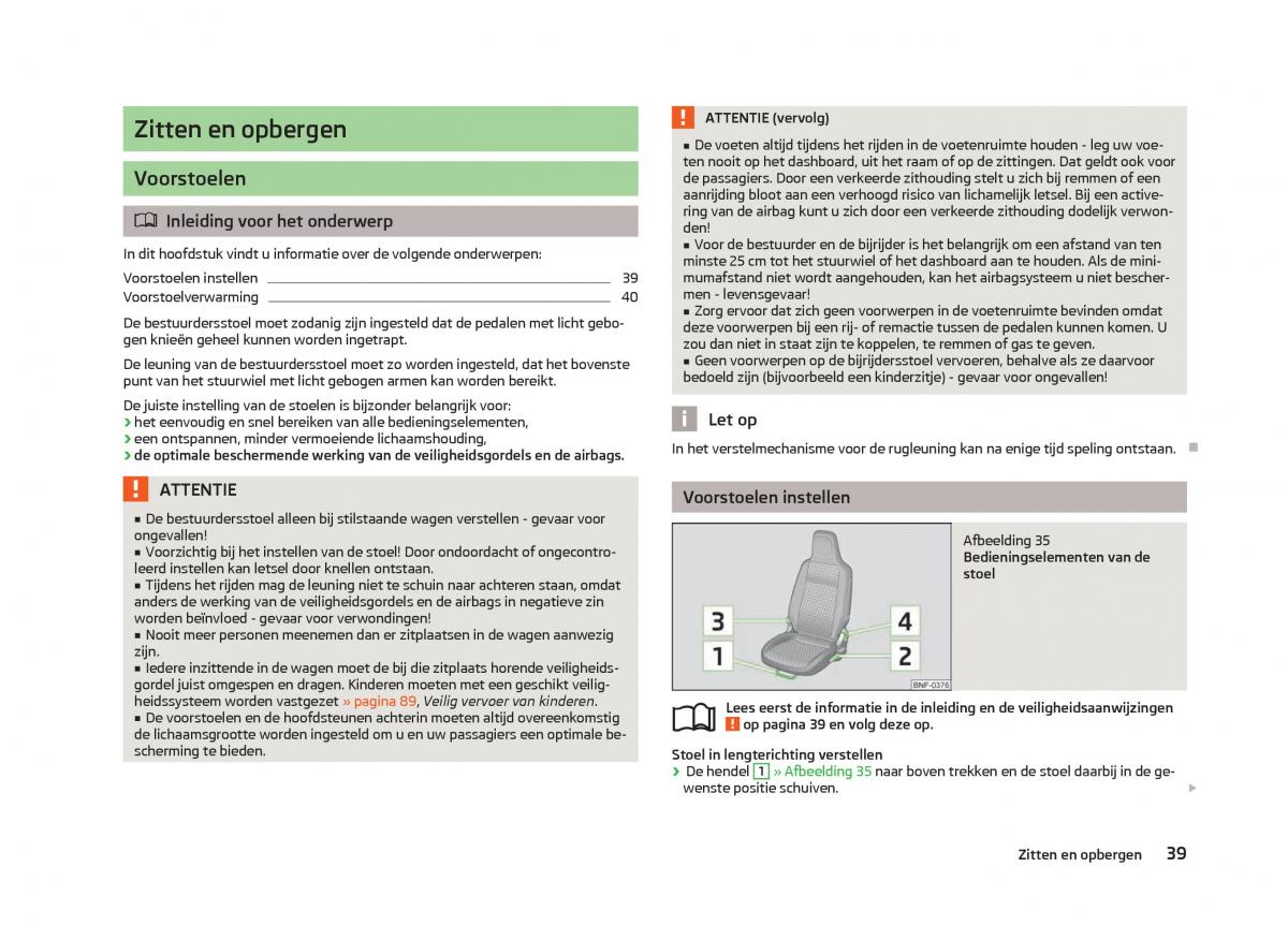 Skoda Citigo handleiding / page 41