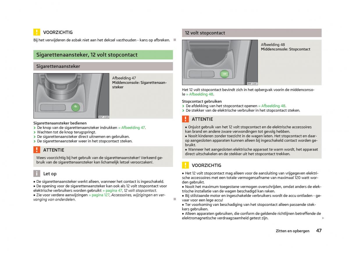 Skoda Citigo handleiding / page 49