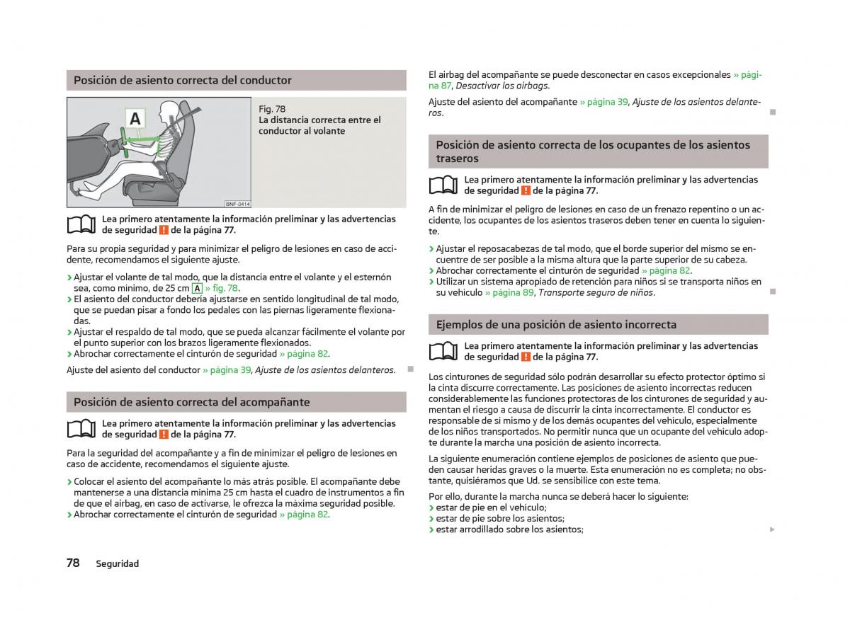 Skoda Citigo manual del propietario / page 80