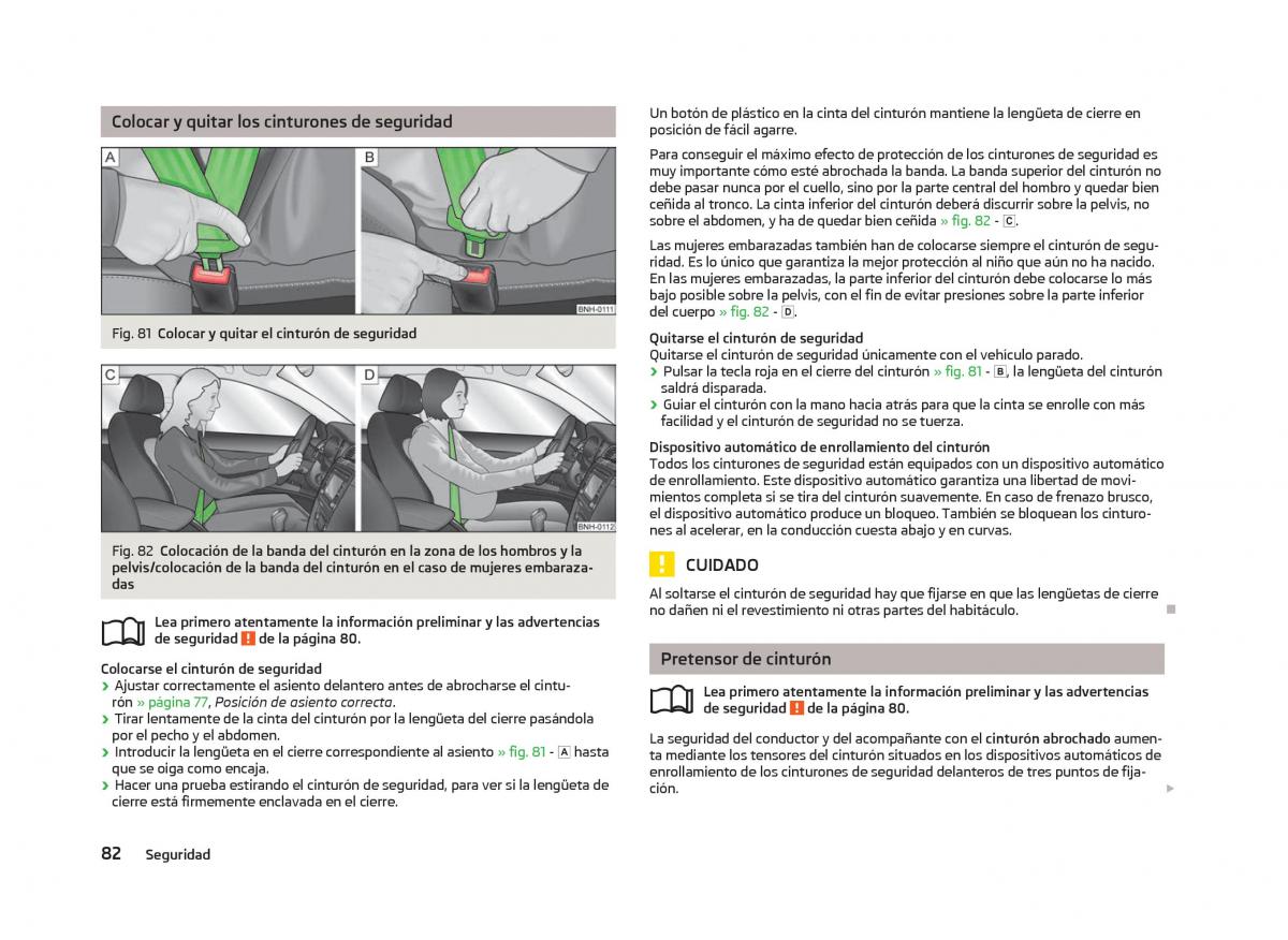 Skoda Citigo manual del propietario / page 84