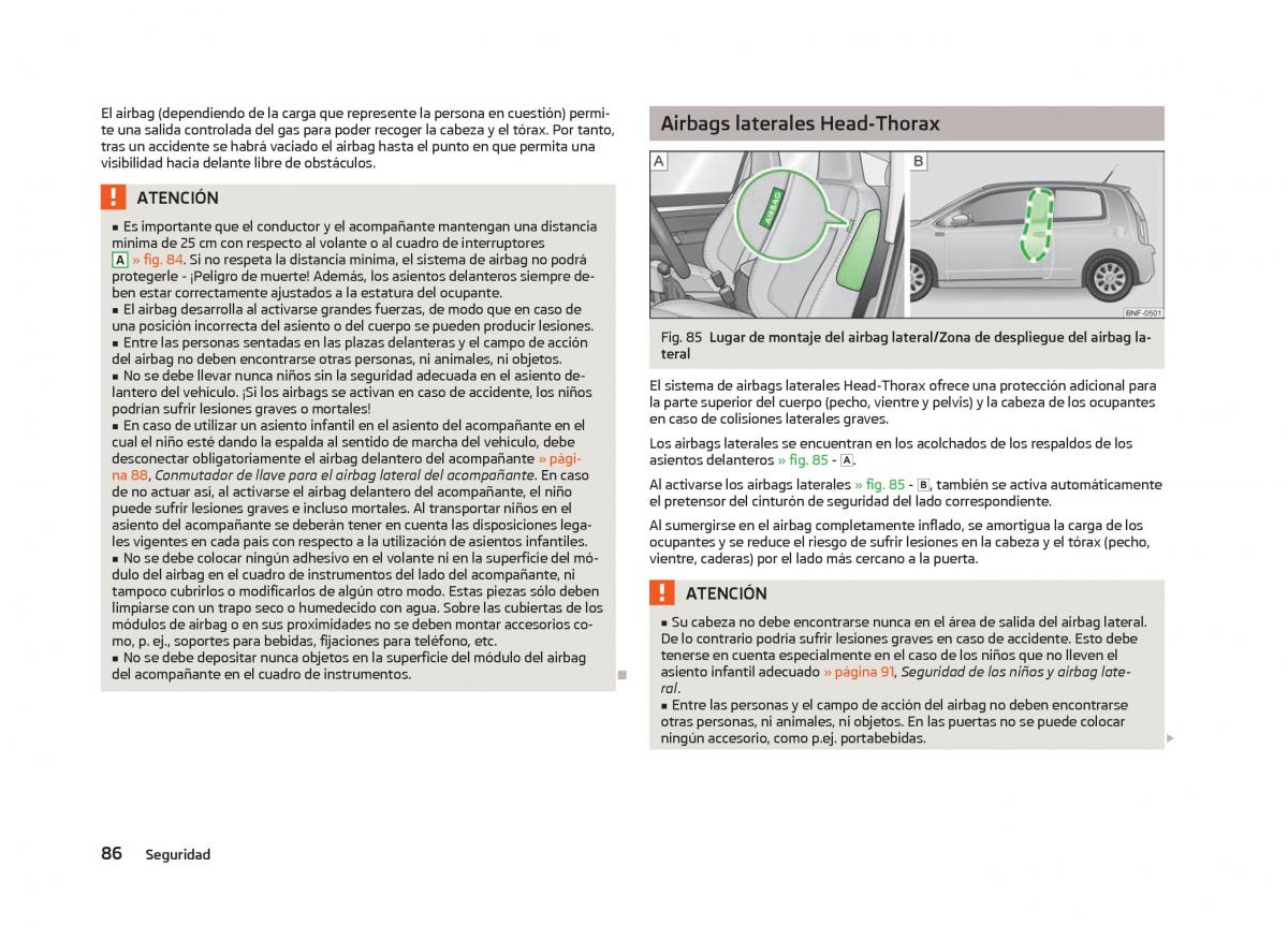 Skoda Citigo manual del propietario / page 88