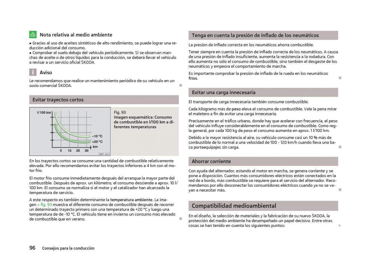 Skoda Citigo manual del propietario / page 98