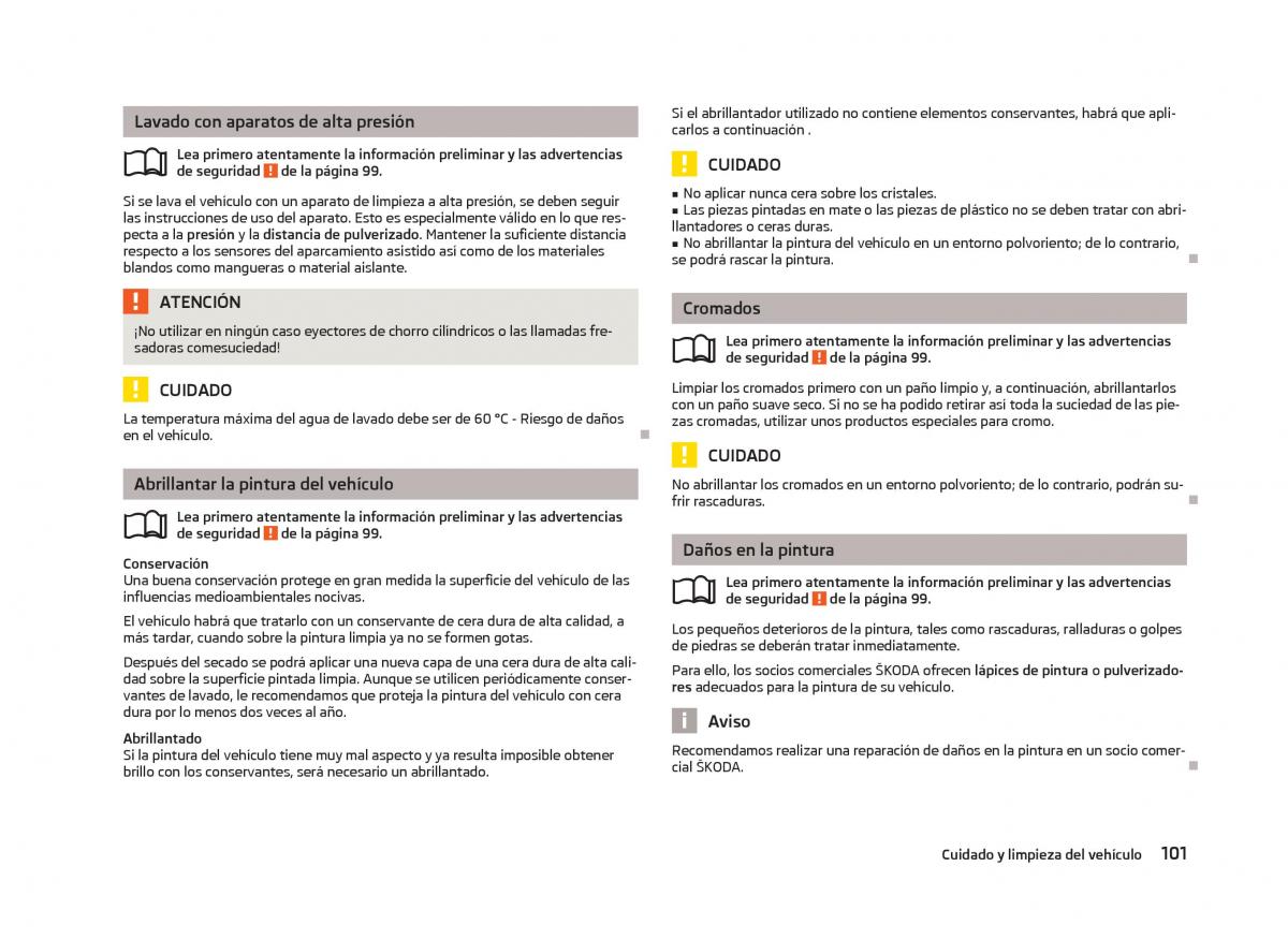 Skoda Citigo manual del propietario / page 103