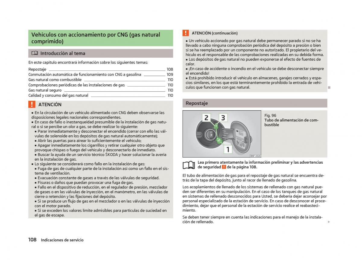 Skoda Citigo manual del propietario / page 110