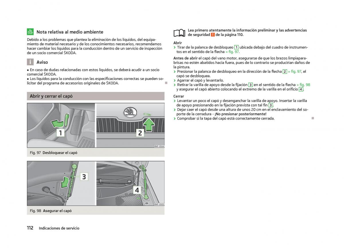 Skoda Citigo manual del propietario / page 114