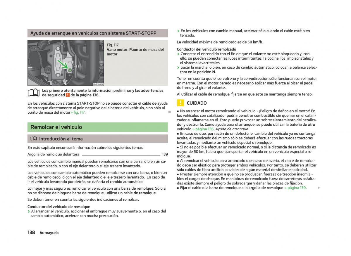 Skoda Citigo manual del propietario / page 140