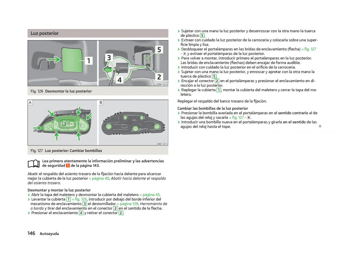 Skoda Citigo manual del propietario / page 148