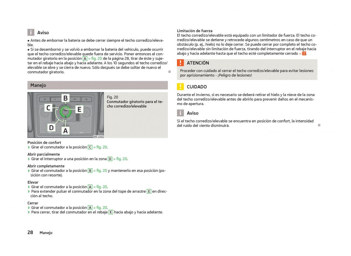 Skoda Citigo manual del propietario / page 30