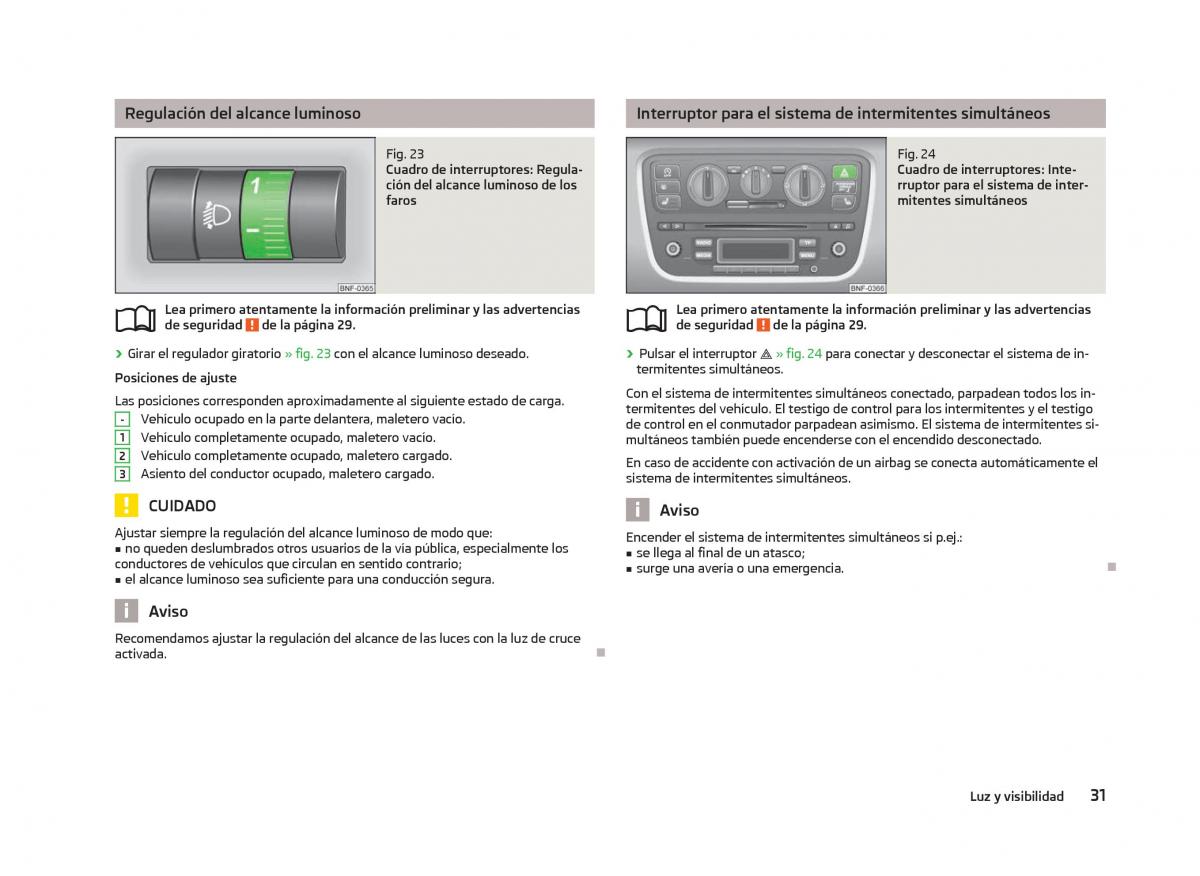 Skoda Citigo manual del propietario / page 33