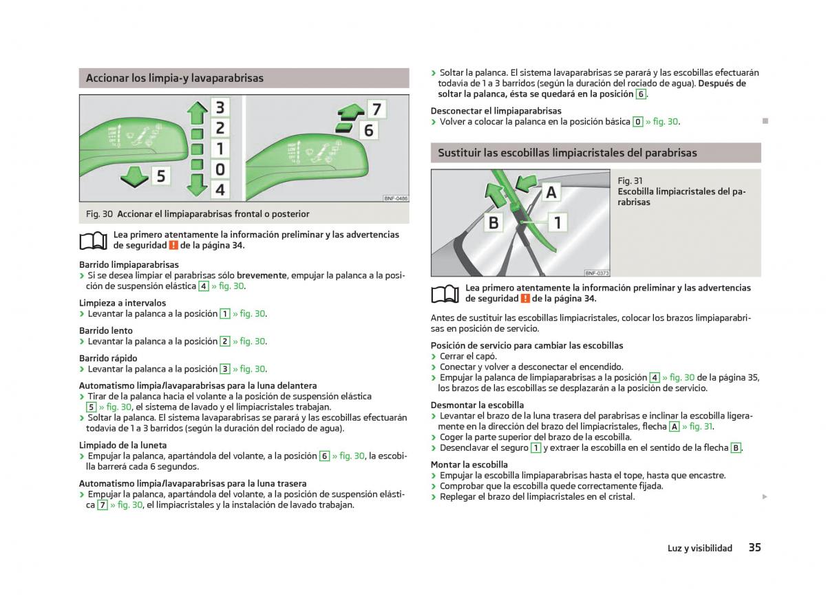 Skoda Citigo manual del propietario / page 37