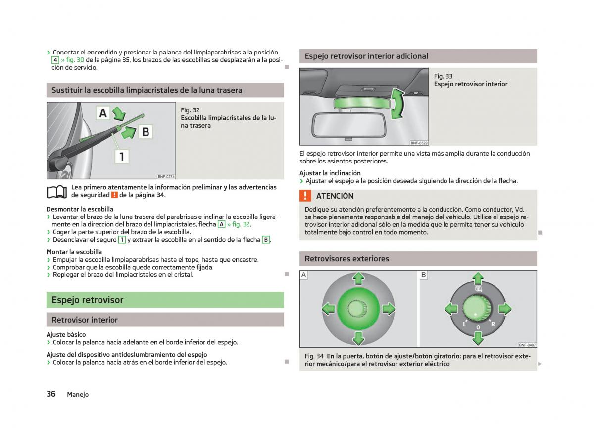 Skoda Citigo manual del propietario / page 38