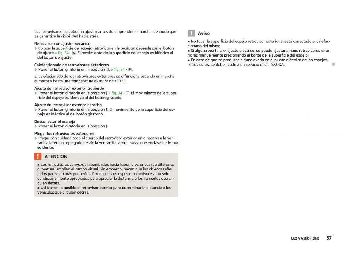 Skoda Citigo manual del propietario / page 39