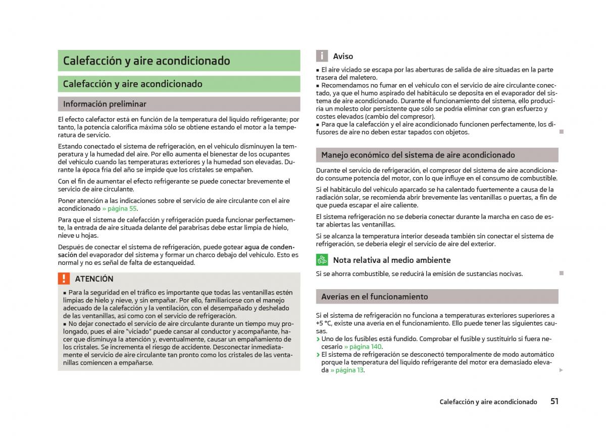 Skoda Citigo manual del propietario / page 53