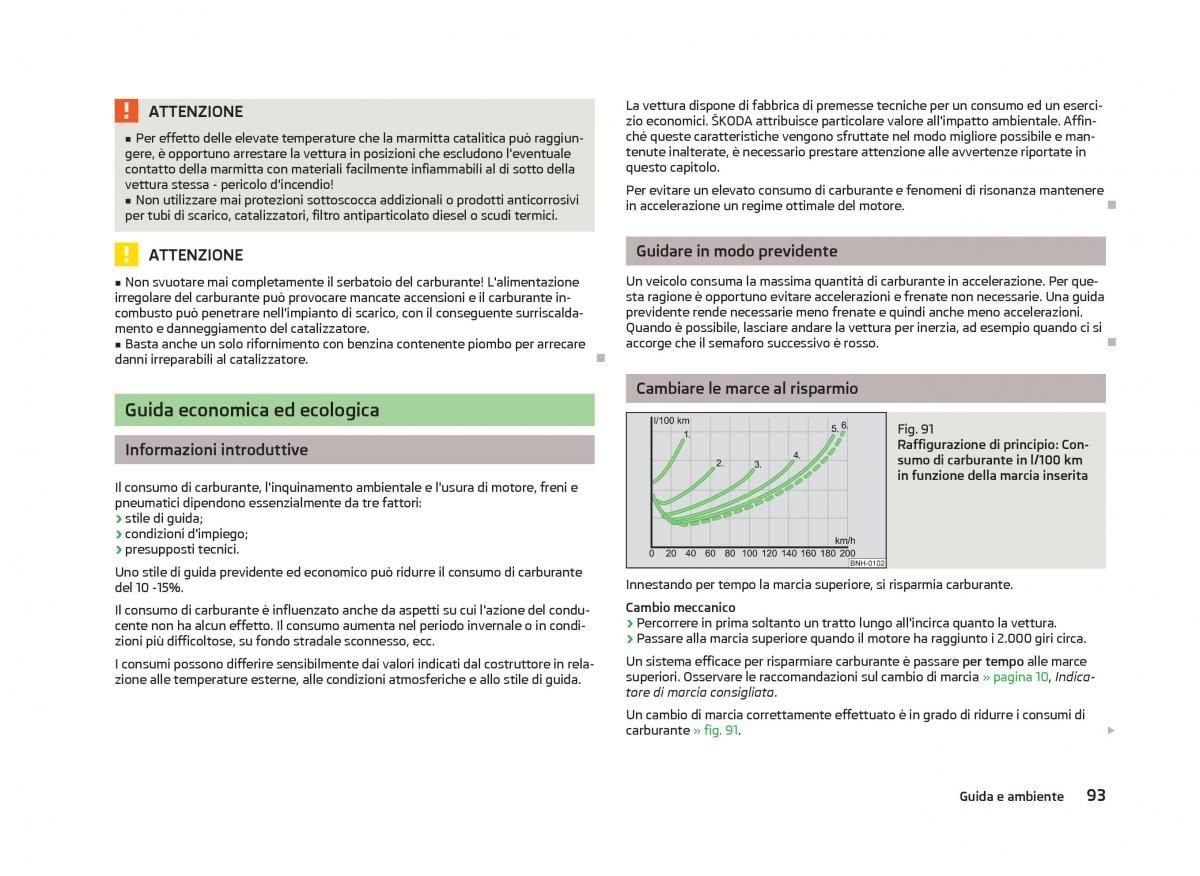 Skoda Citigo manuale del proprietario / page 95