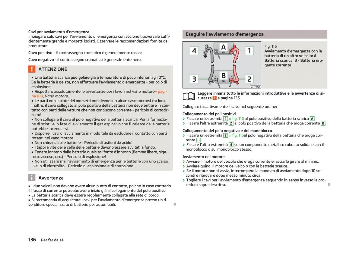 Skoda Citigo manuale del proprietario / page 138