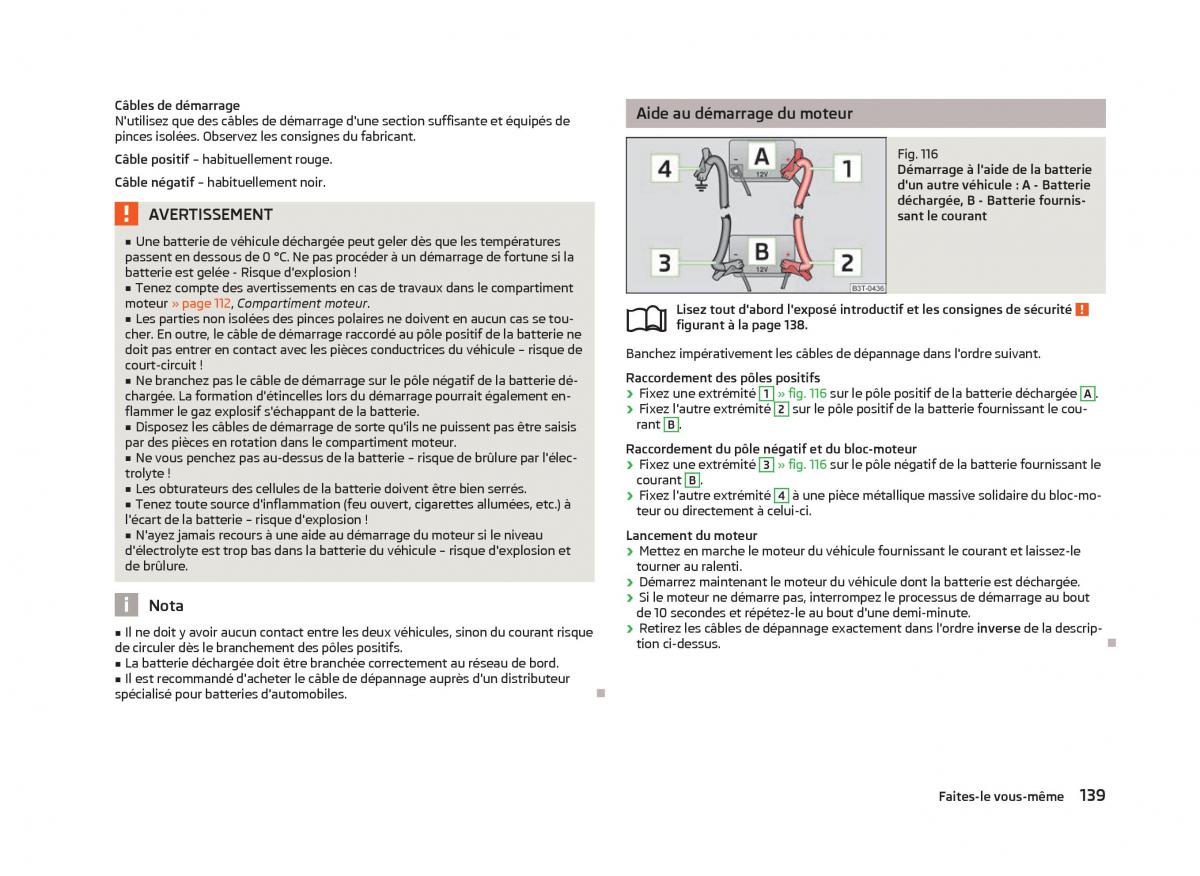 Skoda Citigo manuel du proprietaire / page 141