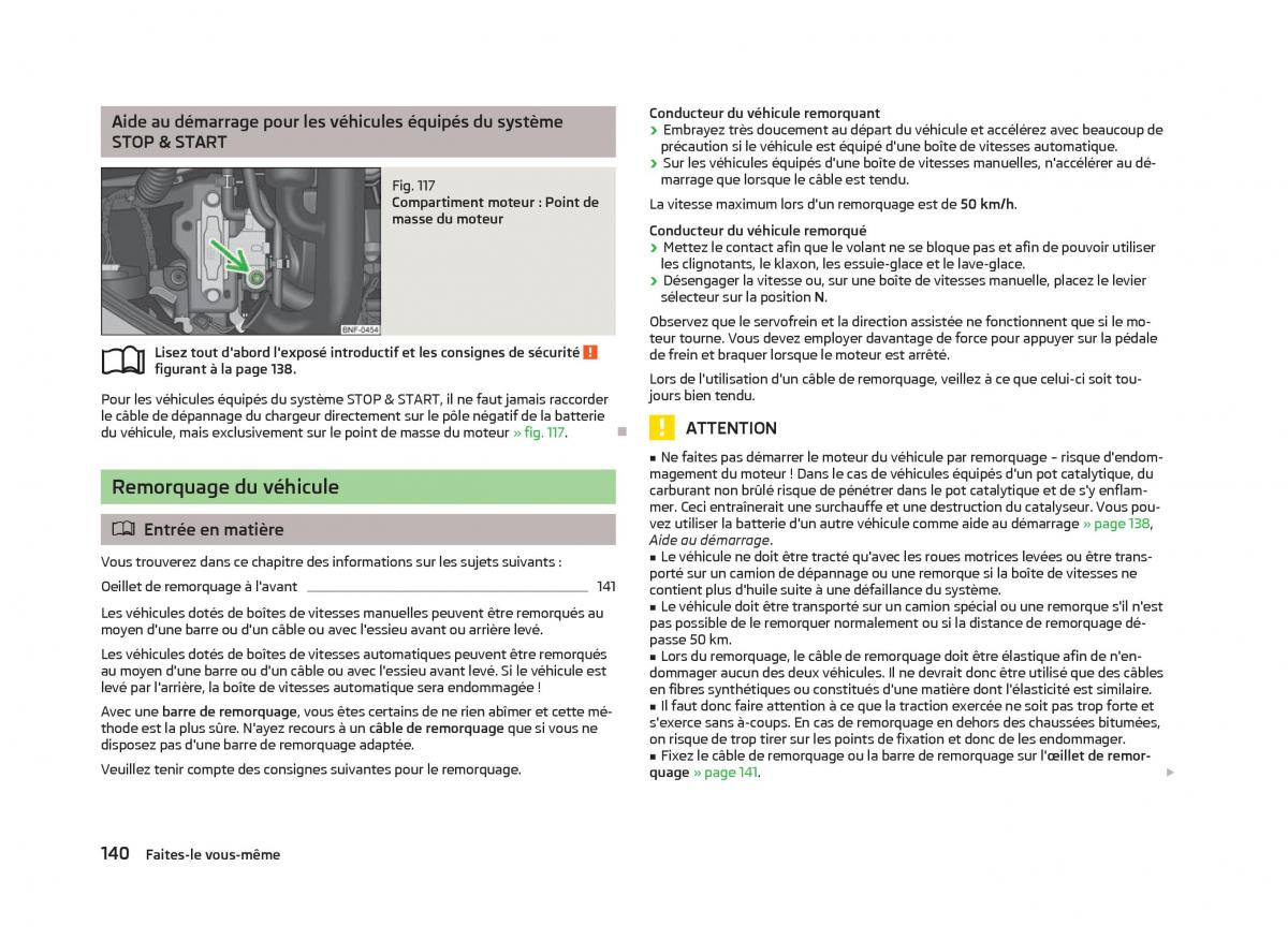 Skoda Citigo manuel du proprietaire / page 142