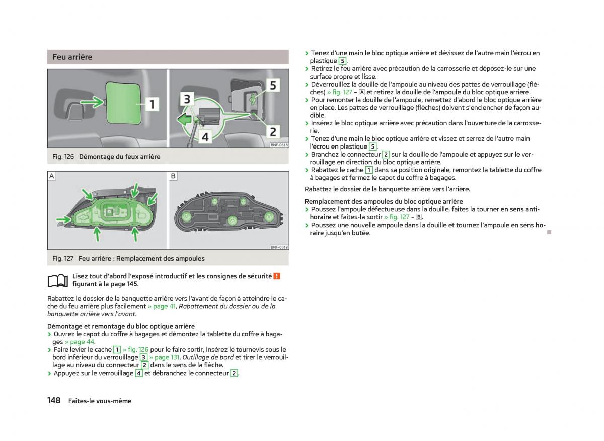 Skoda Citigo manuel du proprietaire / page 150