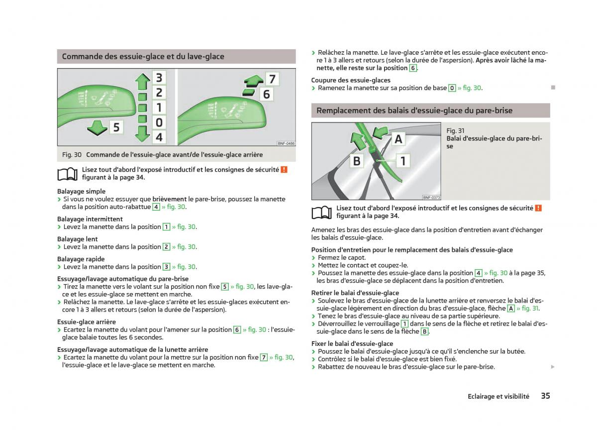 Skoda Citigo manuel du proprietaire / page 37