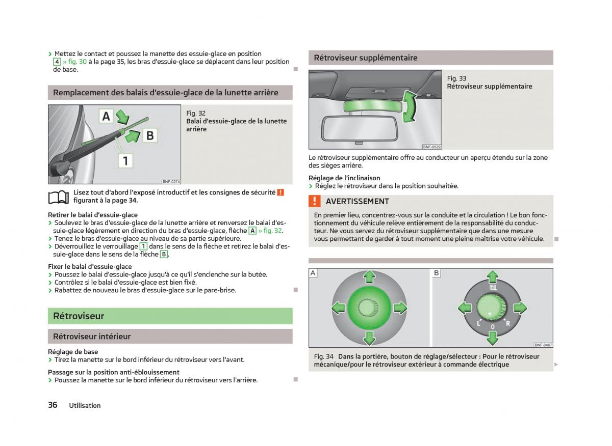 Skoda Citigo manuel du proprietaire / page 38