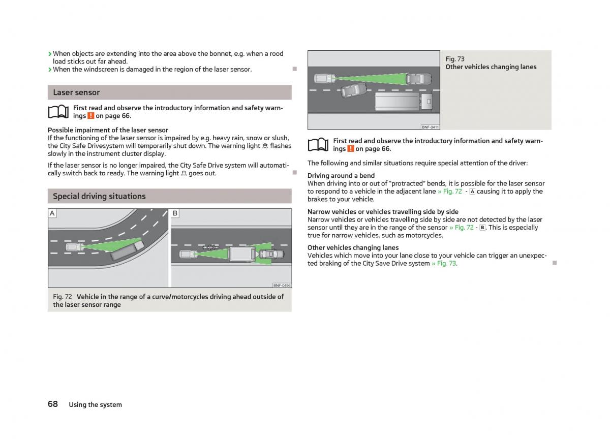 Skoda Citigo owners manual / page 70