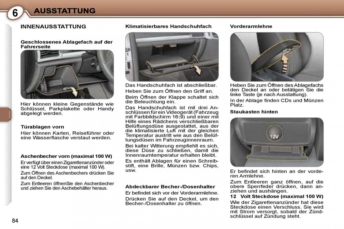 Peugeot 407 Handbuch / page 93