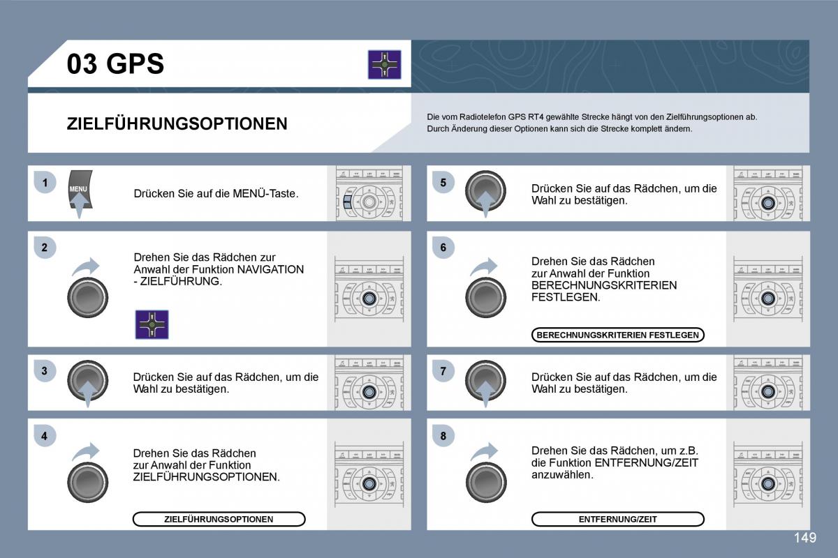 Peugeot 407 Handbuch / page 166