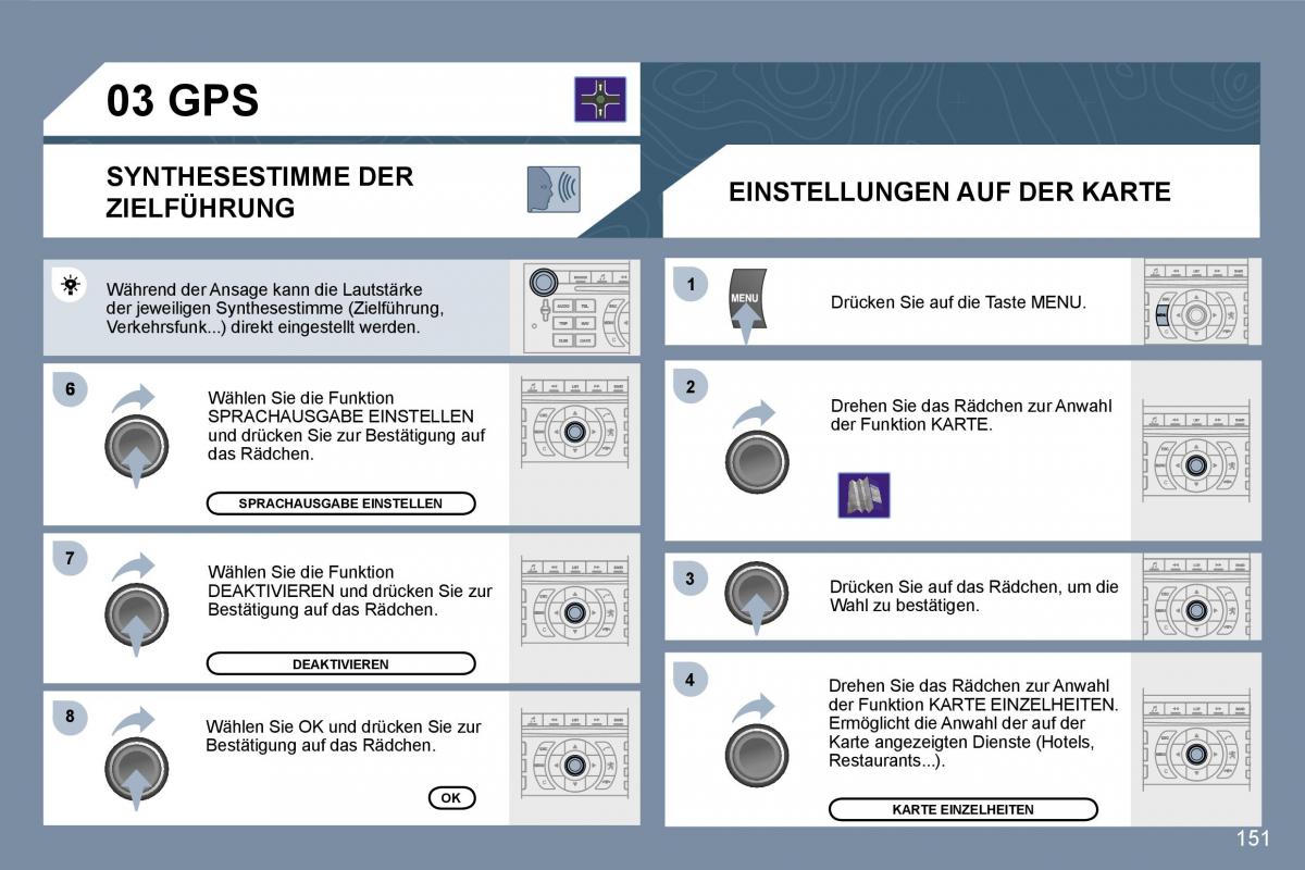 Peugeot 407 Handbuch / page 168