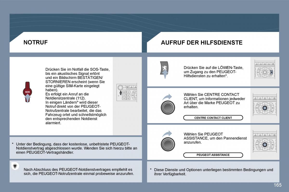 Peugeot 407 Handbuch / page 182