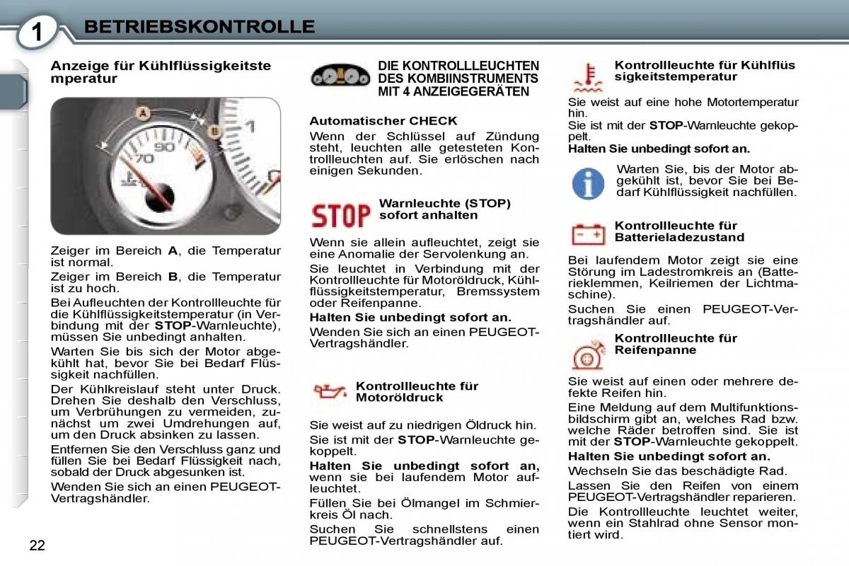 Peugeot 407 Handbuch / page 19