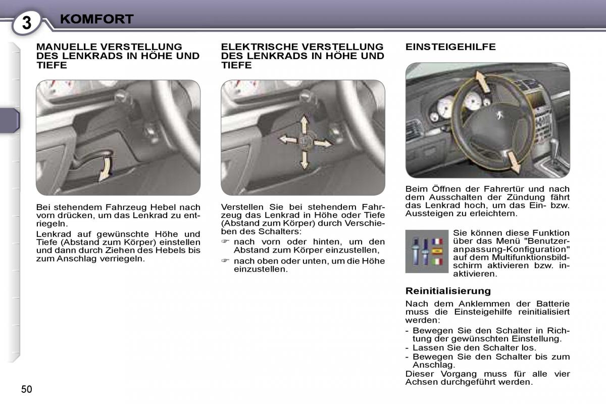 Peugeot 407 Handbuch / page 49