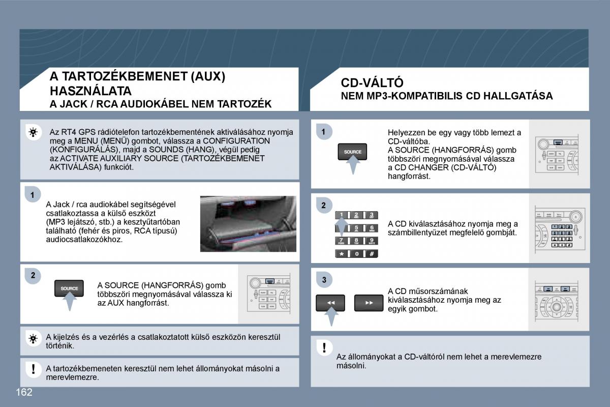 Peugeot 407 Kezelesi utmutato / page 179