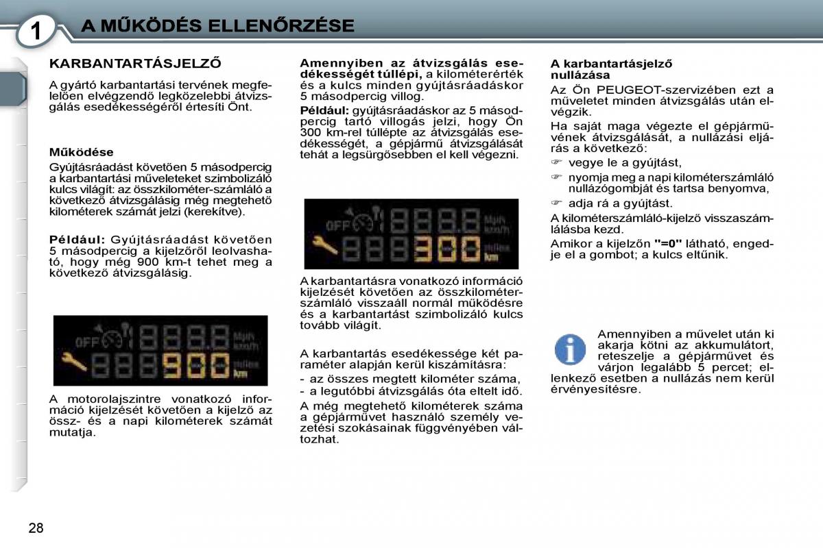 Peugeot 407 Kezelesi utmutato / page 26