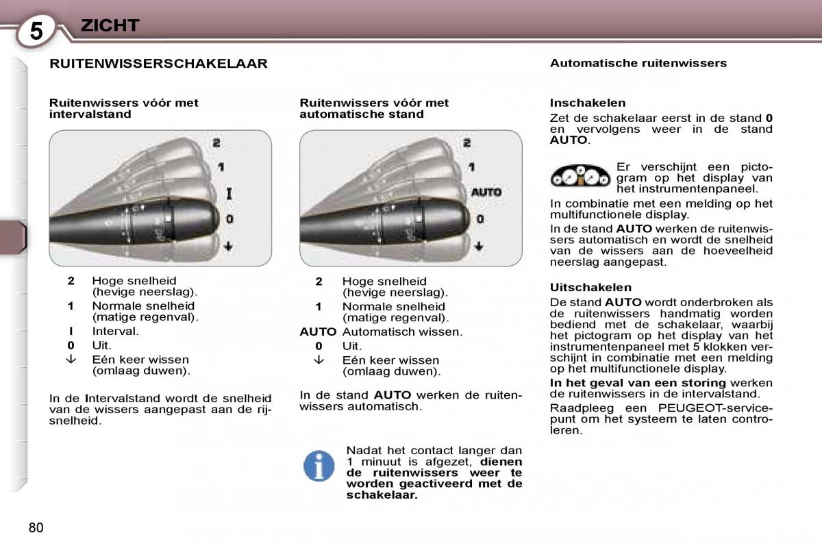 Peugeot 407 handleiding / page 85