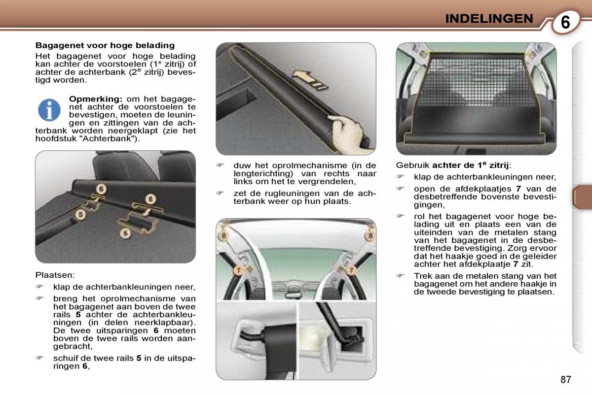 Peugeot 407 handleiding / page 96