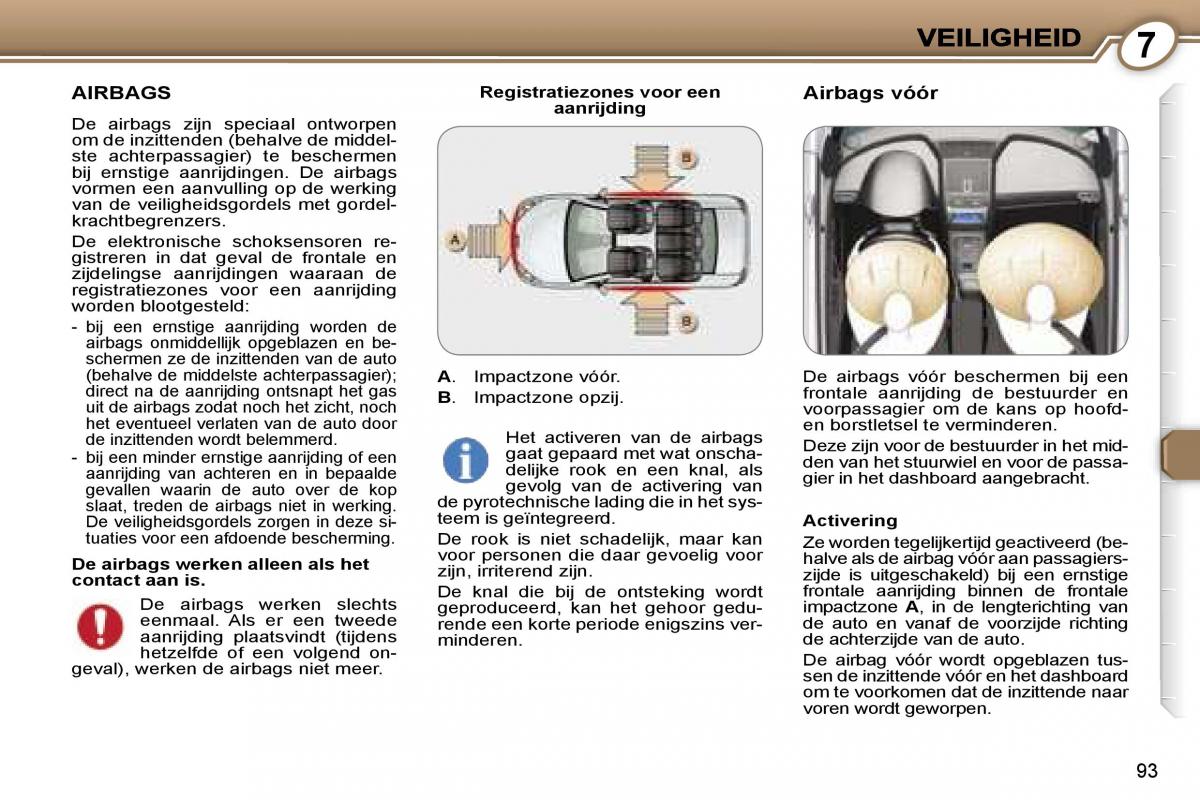 Peugeot 407 handleiding / page 105