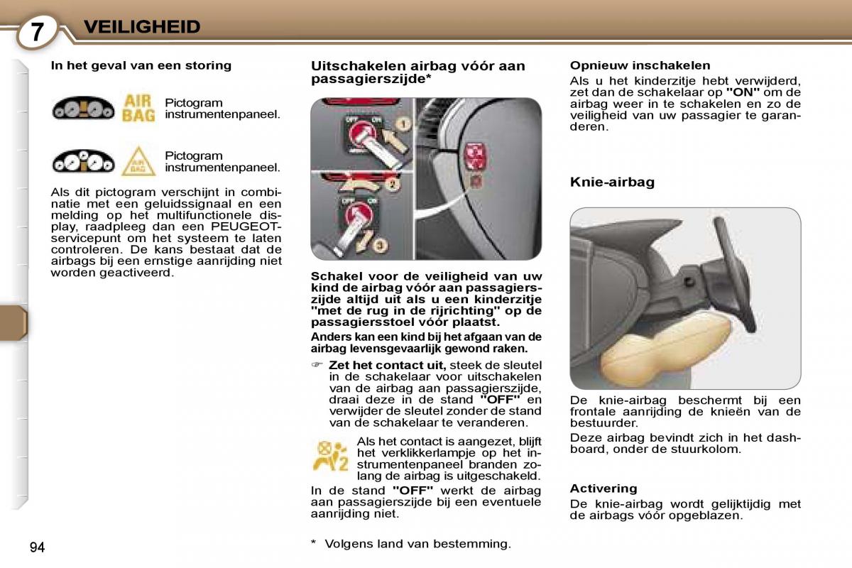 Peugeot 407 handleiding / page 106