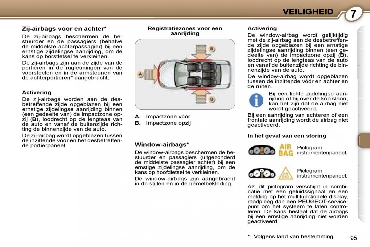 Peugeot 407 handleiding / page 107