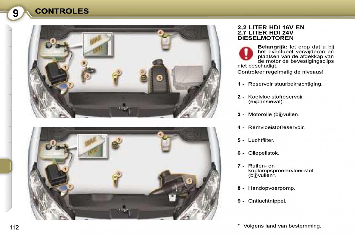 Peugeot 407 handleiding / page 124