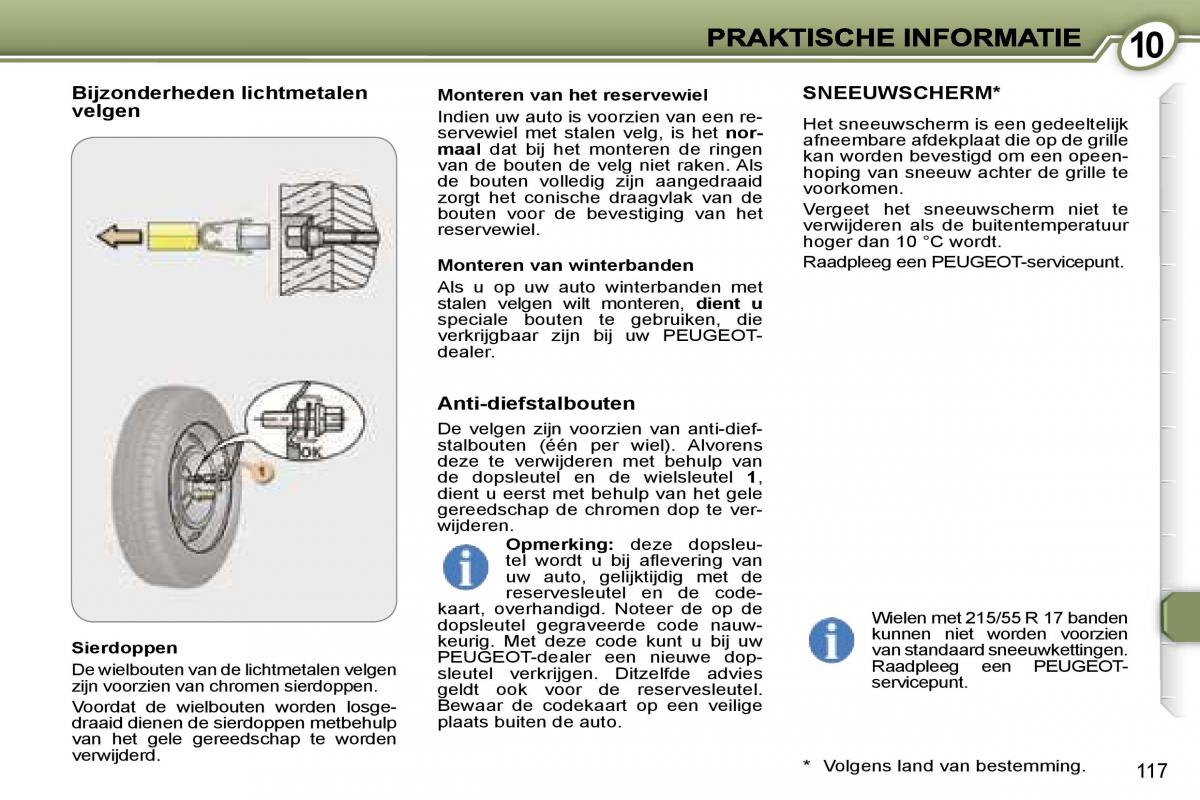 Peugeot 407 handleiding / page 129