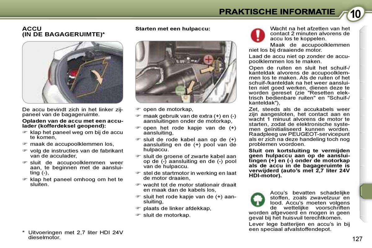 Peugeot 407 handleiding / page 144