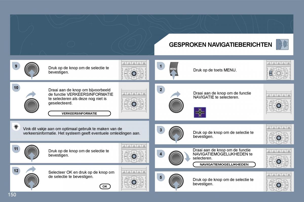 Peugeot 407 handleiding / page 167