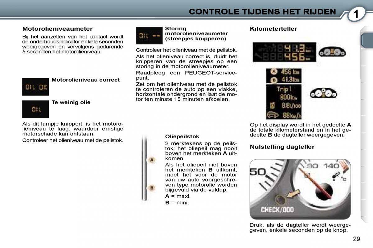 Peugeot 407 handleiding / page 27