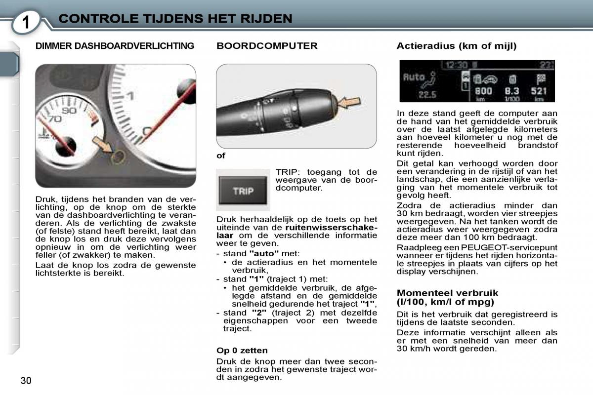 Peugeot 407 handleiding / page 28