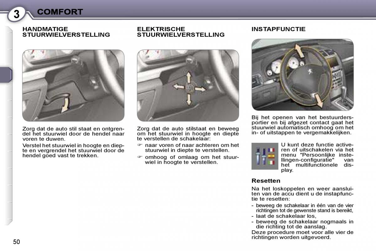 Peugeot 407 handleiding / page 49