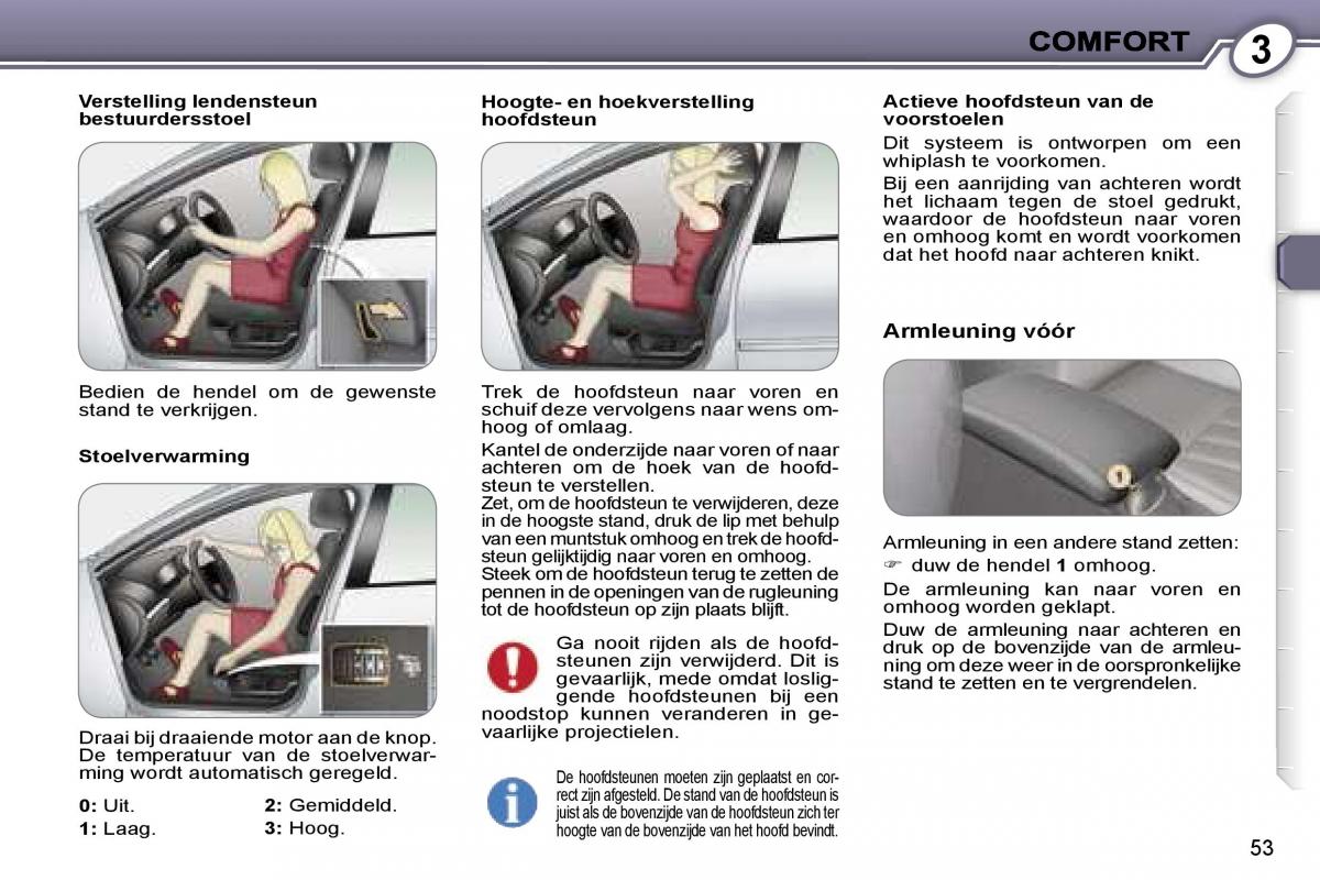 Peugeot 407 handleiding / page 52