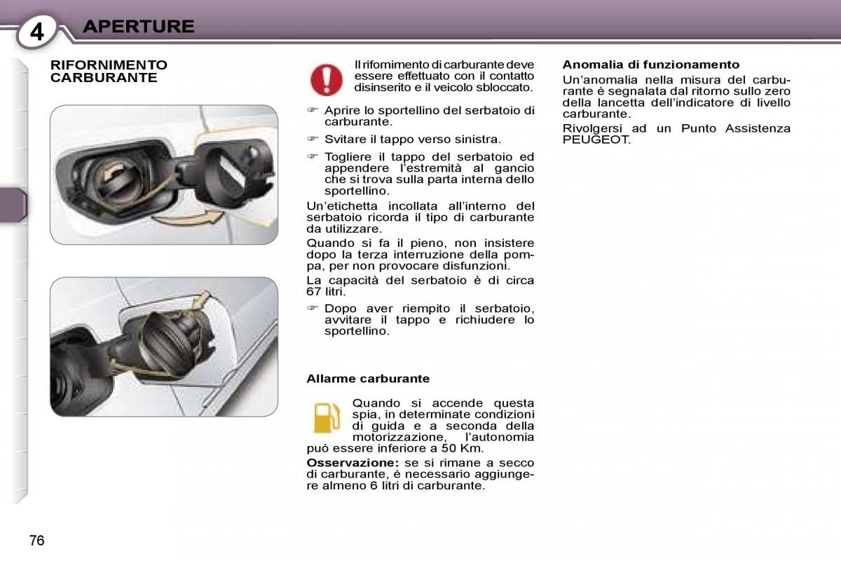 Peugeot 407 manuale del proprietario / page 79